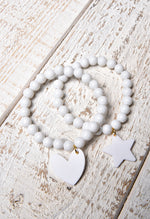 Bracelet Athéna Blanc