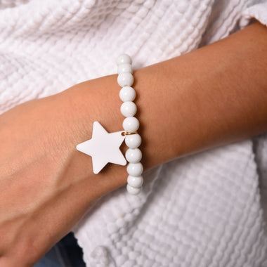 White Athena Bracelet