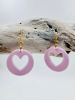 Boucles Paulette Coeur