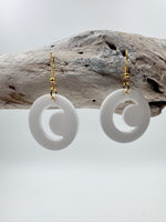 Boucles Paulette Lune